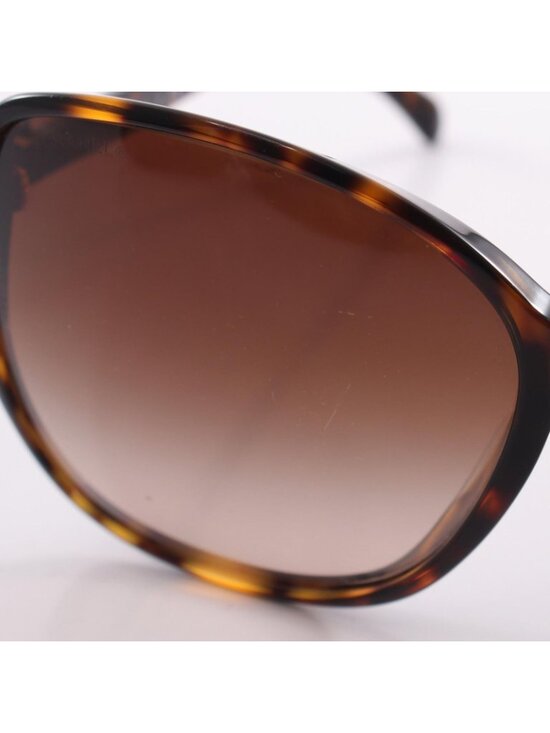 Chanel Sunglasses CC Logo Ribbon Gradient Lens Tortoiseshell Pattern Eyewear